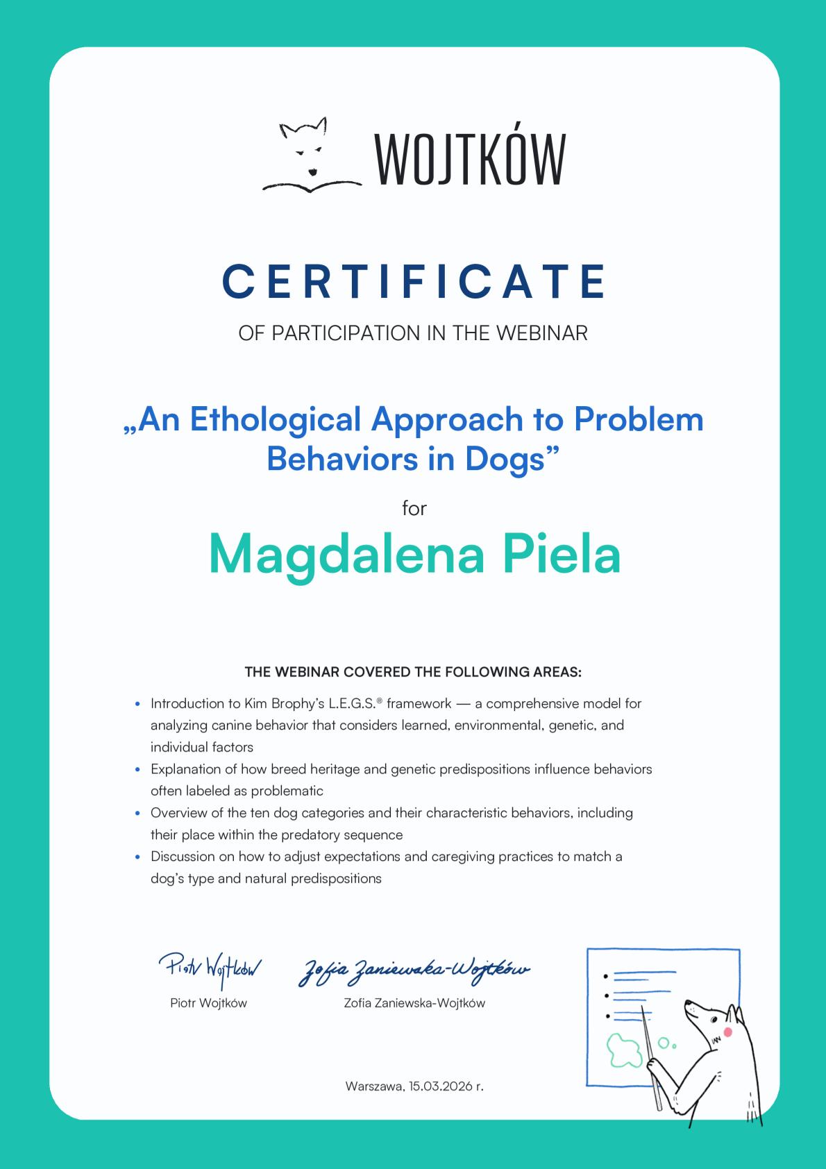 An Ethological Approach to Problem Behaviors in Dogs-1